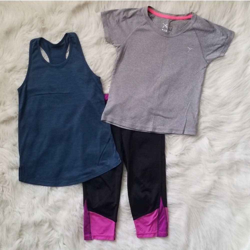 Girls Athletic Bundle (size 6)